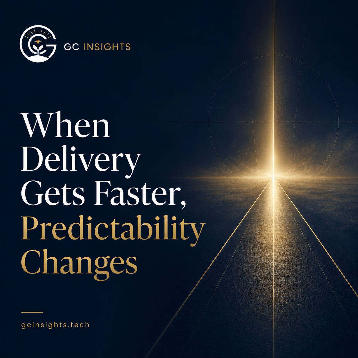 When Delivery Gets Faster, Predictability Changes